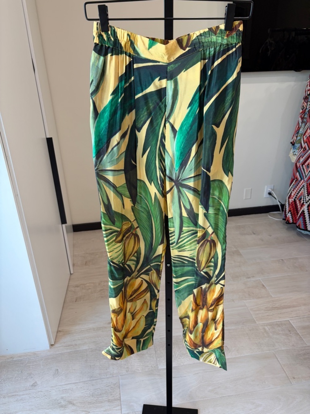 Farm Rio: Yellow Bananart Pajama Pants - Picture 11 of 12